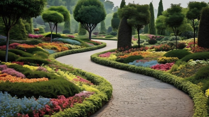 Modern Garden Design Made Easy With Decorative Curbs In Deerfield, WI